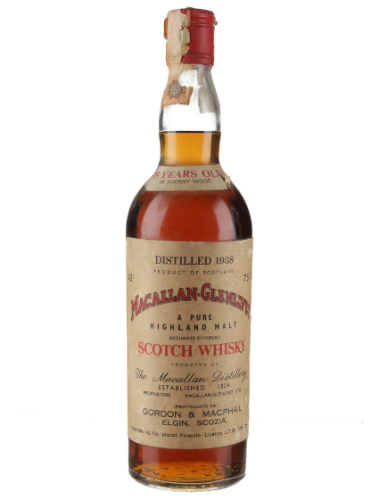 Macallan-Glenlivet Scotch Whisky 35 Yrs Old